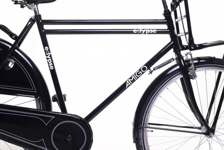 Eclypse 28 Inch 59 cm Heren Terugtraprem Zwart