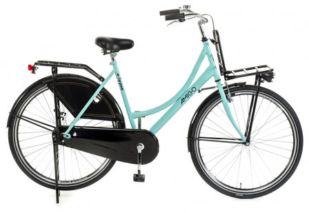 Eclypse 28 Inch 56 cm Dames Terugtraprem Blauw/Zwart