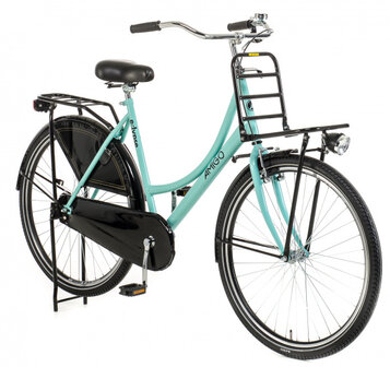 Eclypse 28 Inch 56 cm Dames Terugtraprem Blauw/Zwart