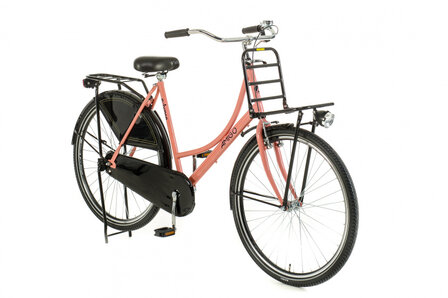 Eclypse 28 Inch 56 cm Dames Terugtraprem Roze/Zwart
