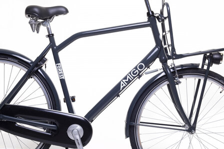 Forest 28 Inch 58 cm Heren 3V Terugtraprem Antraciet