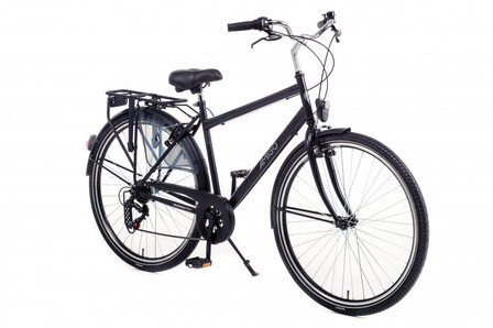 Style 28 Inch 56 cm Heren 6V V-Brakes Zwart