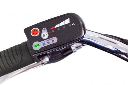 E-Active 28 Inch 56 cm Heren 7V V-Brakes Matgrijs