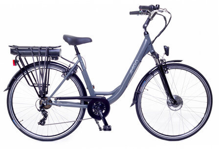 E-Active 28 Inch 50 cm Dames 7V V-Brakes Matgrijs