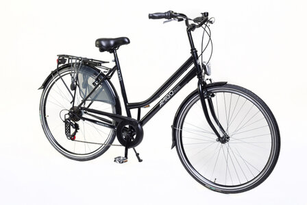 Moves 28 Inch 50 cm Dames 6V V-Brakes Matzwart