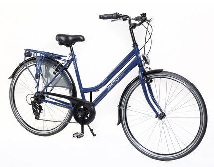 Moves 28 Inch 56 cm Dames 6V V-Brakes Matblauw