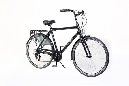 Moves 28 Inch 56 cm Heren 6V V-Brakes Matzwart