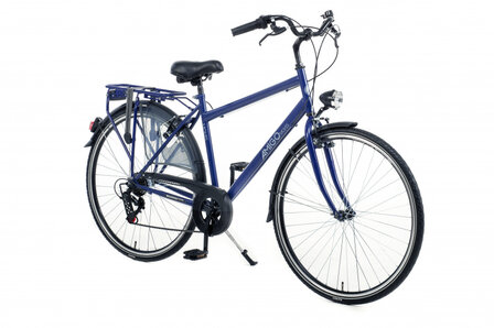 Moves 28 Inch 50 cm Heren 6V V-Brakes Matblauw