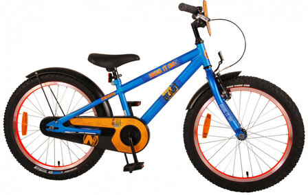 NERF or Nothin&#039;! 20 Inch 26,7 cm Jongens Terugtraprem Blauw/Oranje