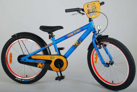 NERF or Nothin&#039;! 20 Inch 26,7 cm Jongens Terugtraprem Blauw/Oranje