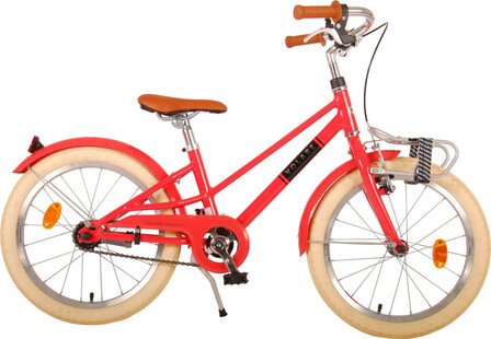 Melody 18 Inch 28 cm Meisjes Terugtraprem Rood
