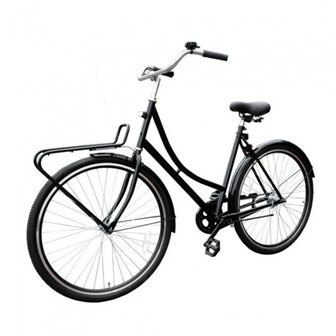 Export 28 Inch 56 cm Unisex Terugtraprem Zwart