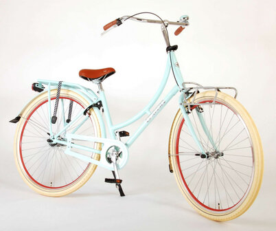 Classic Oma 28 Inch 45 cm Dames Terugtraprem Lichtblauw