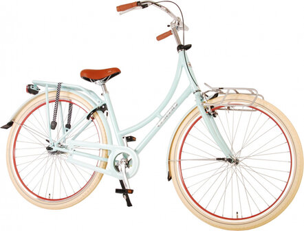 Classic Oma 28 Inch 48 cm Dames Terugtraprem Lichtblauw