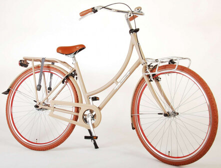 Classic Oma 28 Inch 51 cm Dames Terugtraprem Lichtbruin