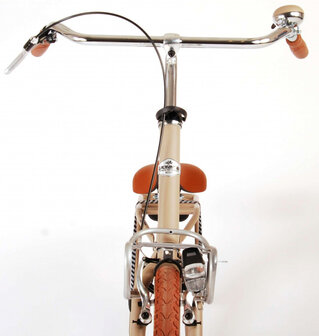 Classic Oma 28 Inch 51 cm Dames Terugtraprem Lichtbruin