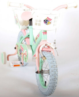 Woezel &amp; Pip 12 Inch 21,5 cm Meisjes Terugtraprem Mintgroen/Roze