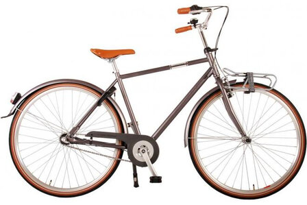 Lifestyle 28 Inch 43 cm Heren 3V Terugtraprem Grijs