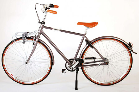 Lifestyle 28 Inch 43 cm Heren 3V Terugtraprem Grijs
