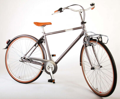 Lifestyle 28 Inch 51 cm Heren 3V Terugtraprem Grijs