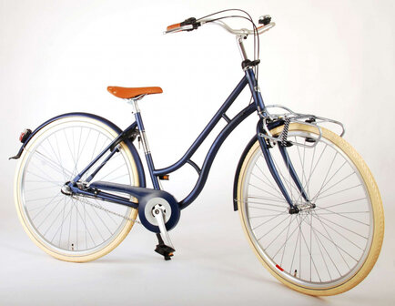 Lifestyle 28 Inch 43 cm Dames 3V Terugtraprem Blauw