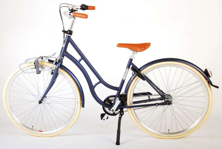 Lifestyle 28 Inch 48 cm Dames 3V Terugtraprem Blauw