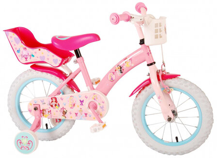 Princess 14 Inch 25 cm Meisjes Terugtraprem Roze