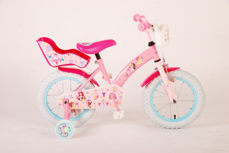 Princess 14 Inch 25 cm Meisjes Terugtraprem Roze