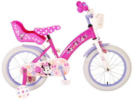 Minnie Cutest Ever! 16 Inch 25,4 cm Meisjes Terugtraprem Roze/Paars