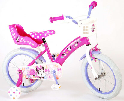 Minnie Cutest Ever! 16 Inch 25,4 cm Meisjes Terugtraprem Roze/Paars