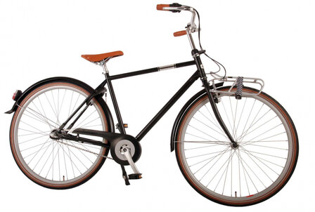 sLifestyle 28 Inch 56 cm Heren 3V Terugtraprem Zwart