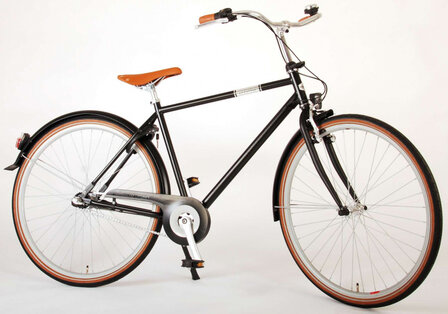 sLifestyle 28 Inch 56 cm Heren 3V Terugtraprem Zwart
