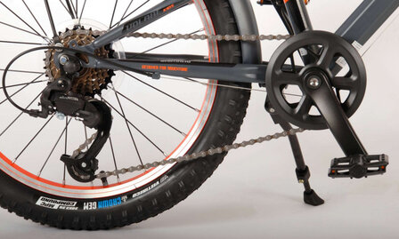 Rocky 20 Inch 27 cm Jongens 6V V-Brakes Grijs/Oranje