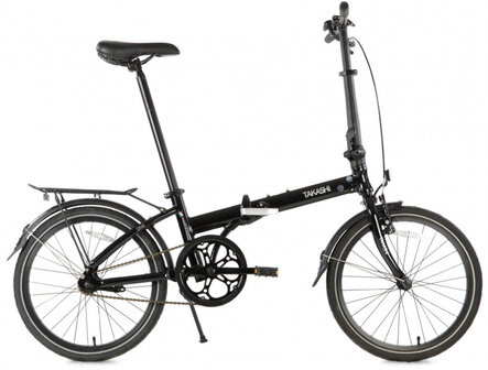 vouwfiets 20 Inch 35 cm Unisex V-Brakes Zwart