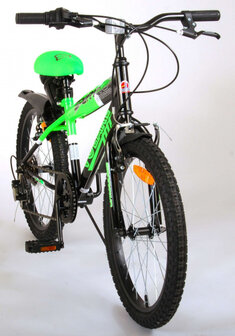 sportivo 20 Inch 33 cm Jongens 6V V-Brakes Zwart/Groen