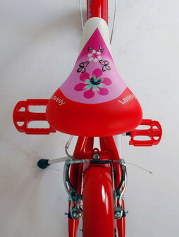 Lovely 20 Inch 33 cm Meisjes Knijprem Rood/Wit
