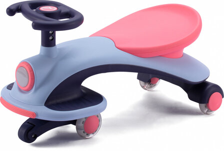 Shuttle Trike Junior Lichtblauw/Roze