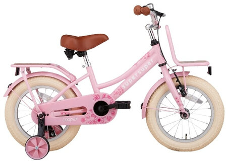 Cooper 12 Inch 21,5 cm Meisjes Terugtraprem Roze