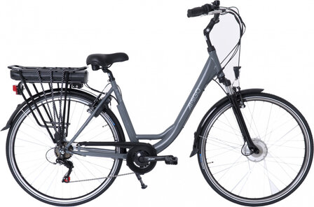 E-Active 28 Inch 50 cm Dames 7V V-Brakes Matgrijs