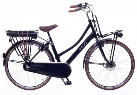 E-Pulse 28 Inch 50 cm Dames 3V Terugtraprem Matzwart