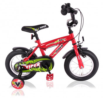 Superior Power 12 Inch 21 cm Jongens Knijprem Rood
