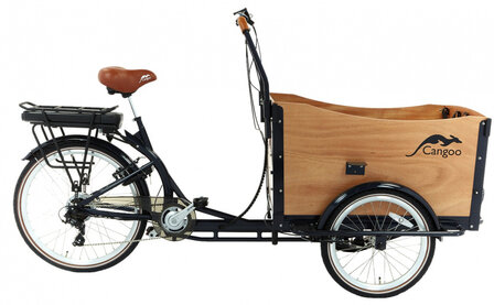 Travel 20 Inch Unisex 6V V-Brakes Zwart/Naturel