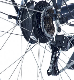 Rio 28 Inch 50 cm Heren 7V V-Brakes Matblauw/Grijs