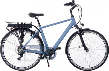 Rio 28 Inch 54 cm Heren 7V V-Brakes Matblauw/Grijs