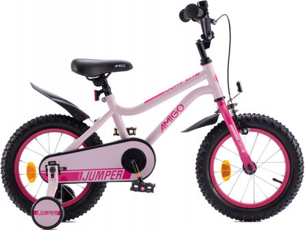 Jumper 14 Inch 22,5 cm Meisjes Terugtraprem Roze