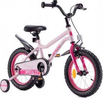 Jumper 14 Inch 22,5 cm Meisjes Terugtraprem Roze
