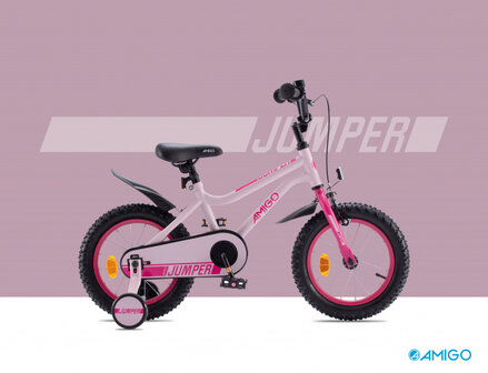 Jumper 14 Inch 22,5 cm Meisjes Terugtraprem Roze