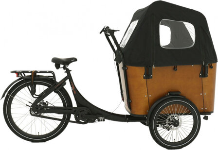 Superior 3 Deluxe 26 Inch 51 cm Unisex 8V Schijfrem Matzwart/Bruin