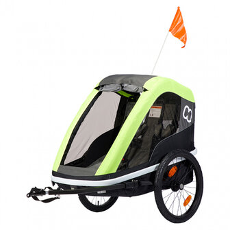 Avenida Twin 20 Inch Unisex Lime/Zwart