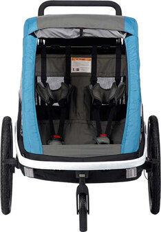 Avenida Twin 20 Inch Unisex Petrolblauw/Zwart